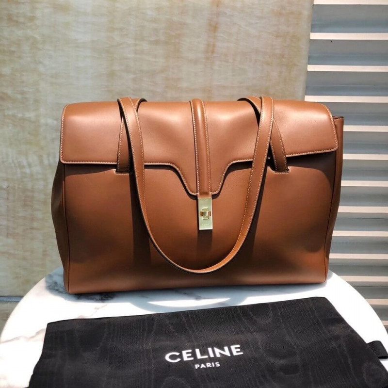 Celine Large Soft 16 Beutel in glattem Kalb 194043