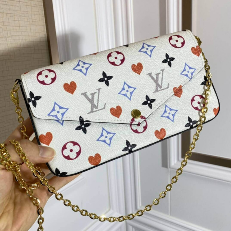 Louis Vuitton Monogram Multicolor Felicie Pochette M61276