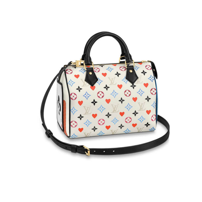 Louis Vuitton Spiel auf Speedy Bandouliere 25 M57466