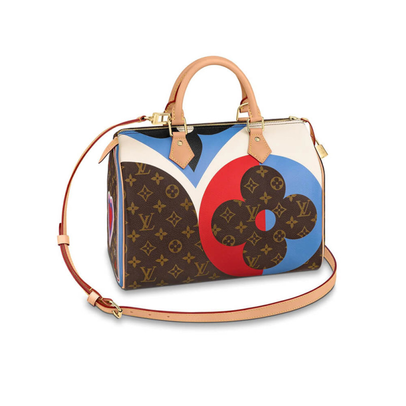 Louis Vuitton Spiel auf Speedy Bandouliere 30 M57451