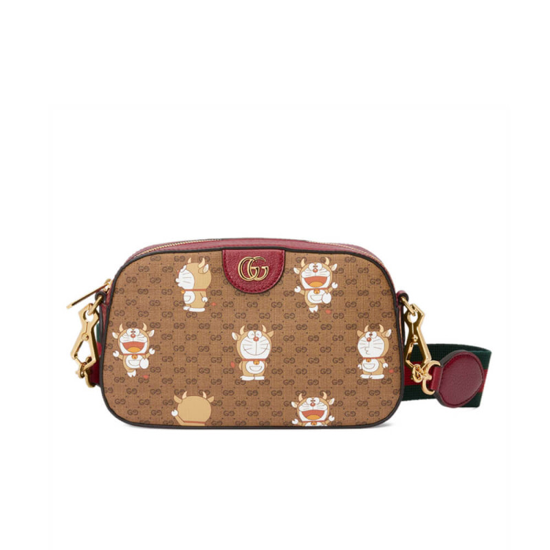 Doraemon x Gucci kleiner Umhängetasche 574886