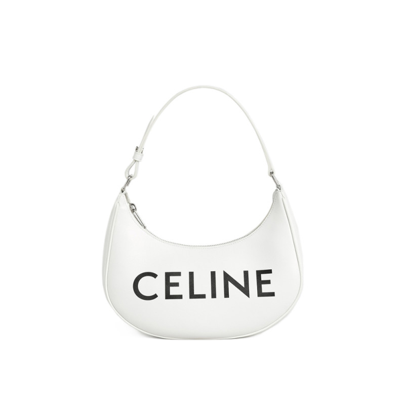 Celine AVA Tasche in glattem Kalbsleder mit Celine Print 193953