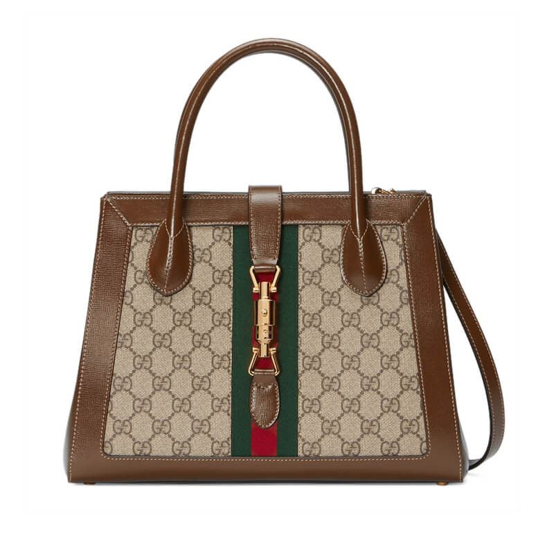 Gucci Jackie 1961 mittelgroße Einkaufstasche 649016 Gg Oberste