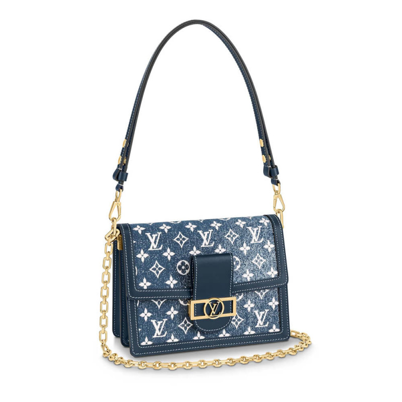 Louis Vuitton Monogram Denim Dauphine MM MM59631