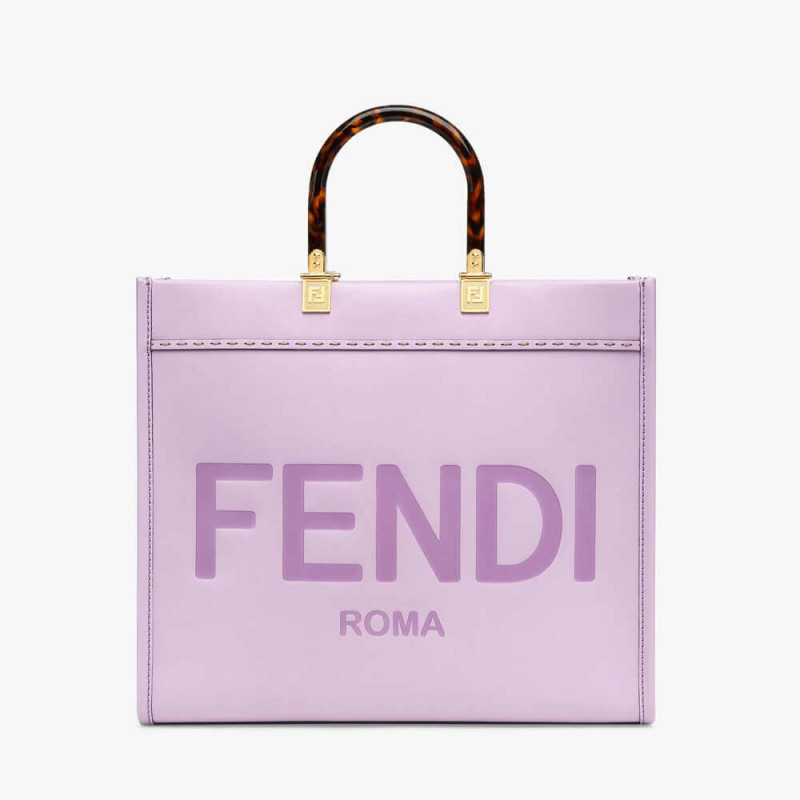 Fendi Medium Sunshine Shopper 8BH386 Lila