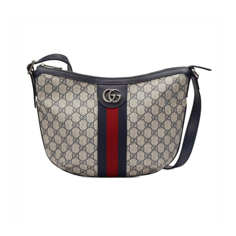 Gucci Ophidia gg kleiner Umhängetasche 598125 in Blau