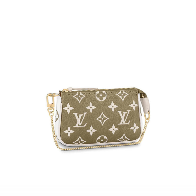 Louis Vuitton Monogram Emprainte Leder Mini Pochette Accessoires M81284