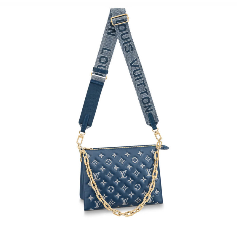 Louis Vuitton Coussin PM M59392 Marineblau