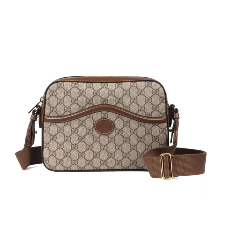 Gucci Messenger Tasche mit ineinandergreifender G 675891