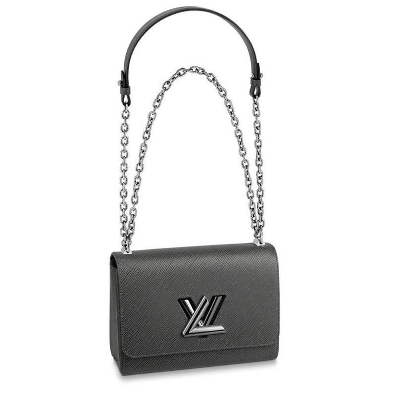 Louis Vuitton Epi Leder Twist MM M56530 Grau