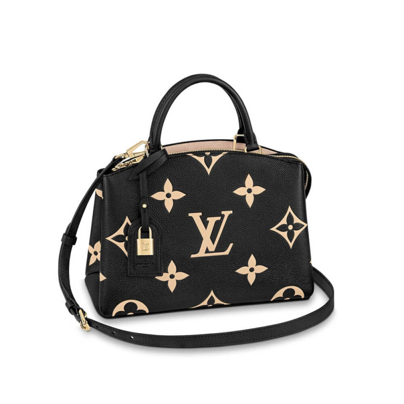 Louis Vuitton Bicolor Monogram Emprainde Leder Petit Palais M58913