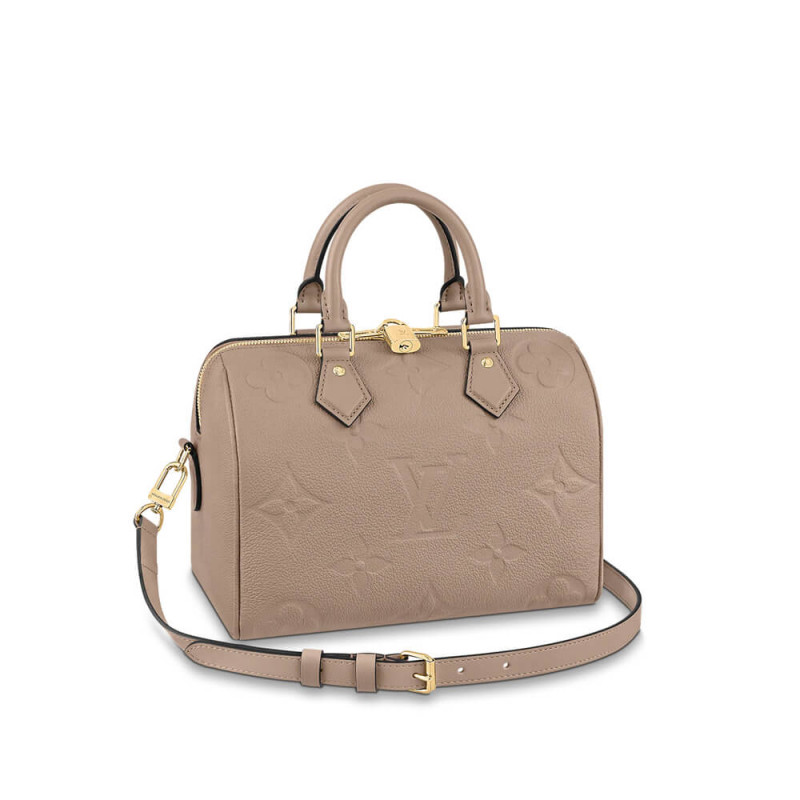 Louis Vuitton Monogram Emprainte Speedy Bandouliere 25 M59273