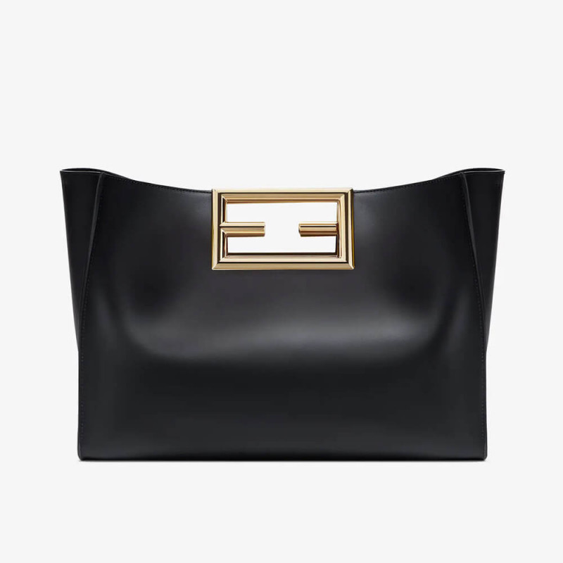 Fendi Calf Leder mittlerer Way Tasche 8BH391