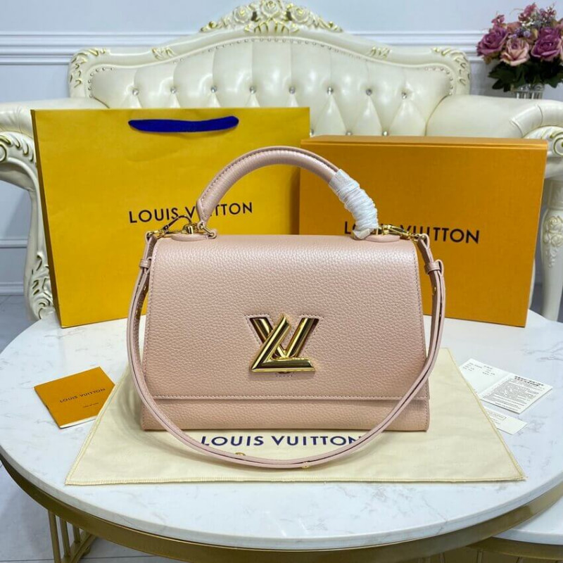 Louis Vuitton Twist One Griff MM M57090 Champagner Metallise