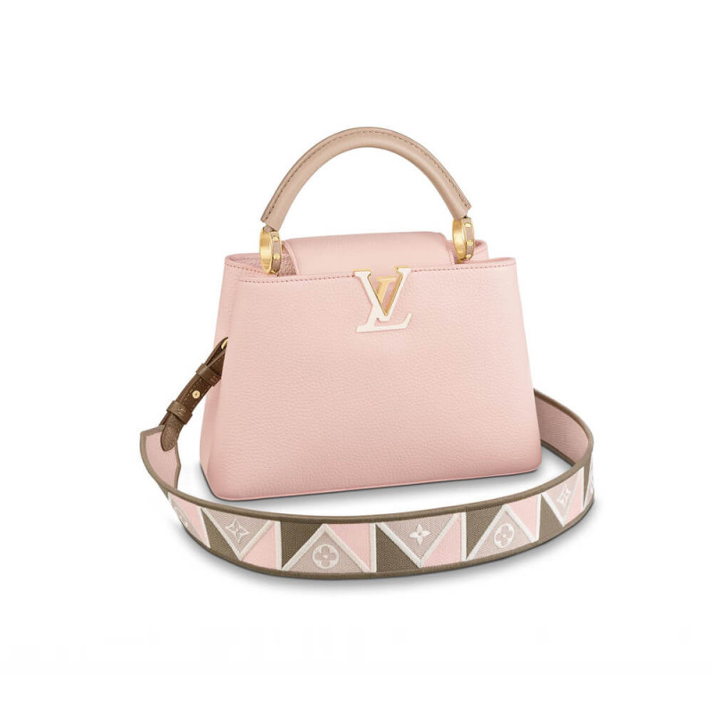 Louis Vuitton Capucines BB M59061 Rose/Beige